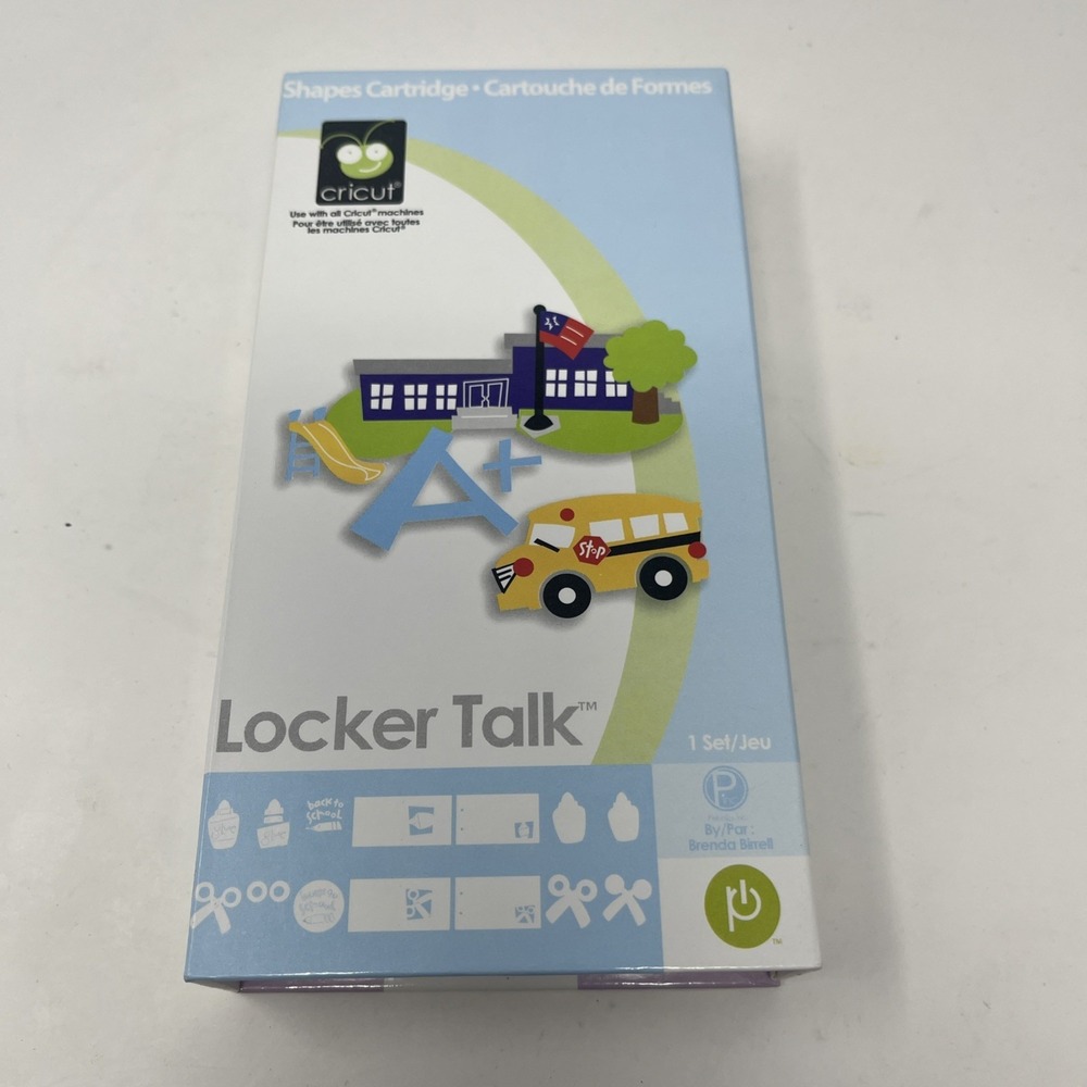 Cricut Locker Talk Shape Cartridge‎ Link Status Unknown
